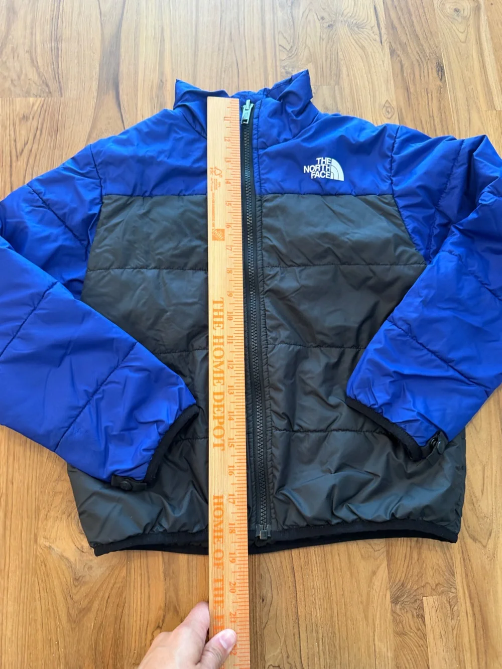 North Face Jacket/Coat Boy’s 7/8 Black & Blue